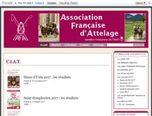 Tablet Screenshot of afa-attelage.org